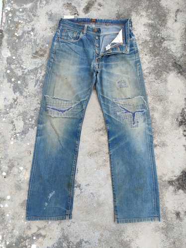 Cowboy Equipment × Distressed Denim × Lee VINTAGE 