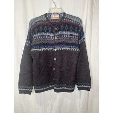 k*a様 60s 柄織りwool×mohair cardigan 60s fuzzy mohair cardigan - Gem