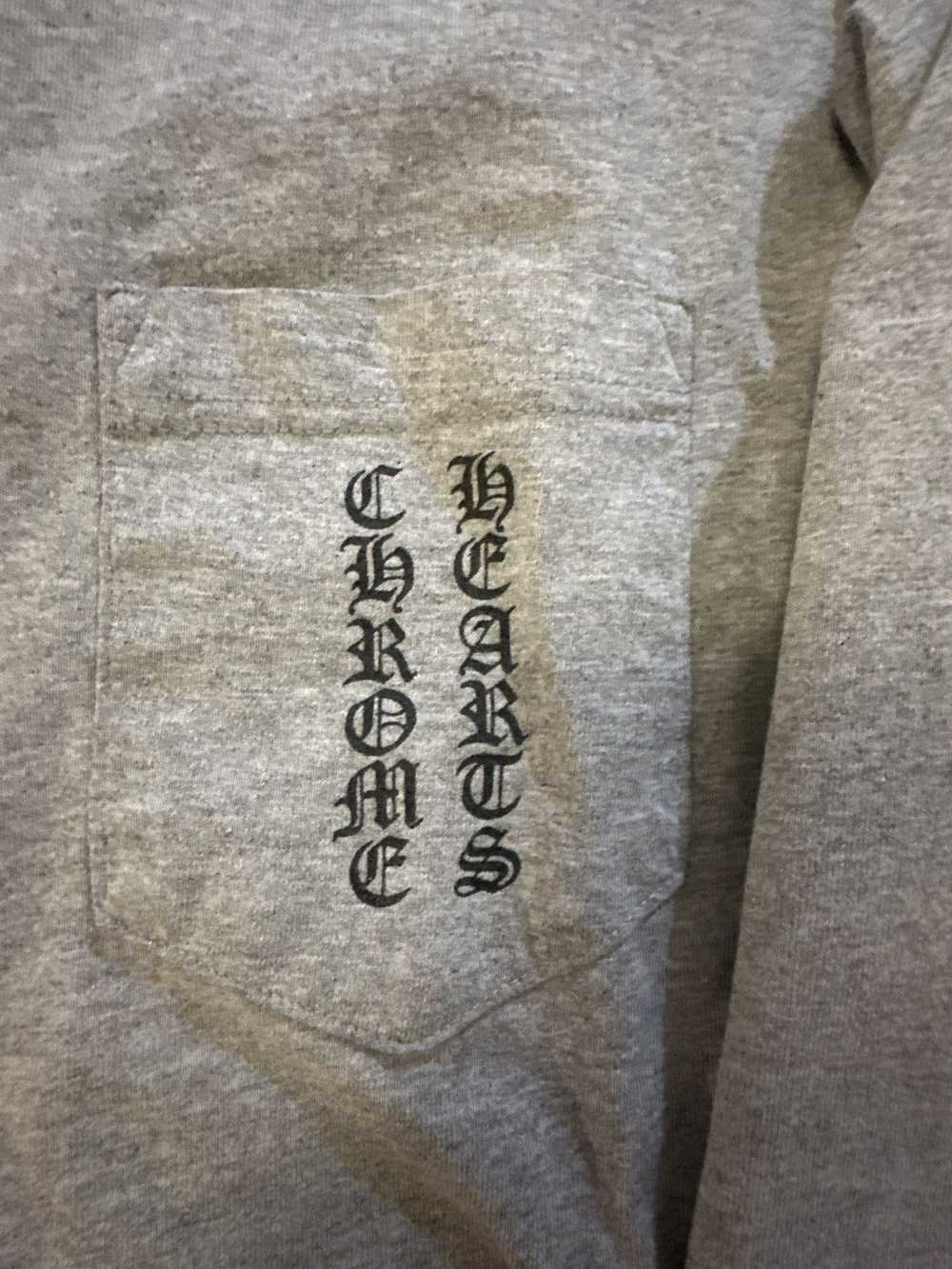 Chrome Hearts Vintage Grey Chrome Hearts Longslee… - image 2