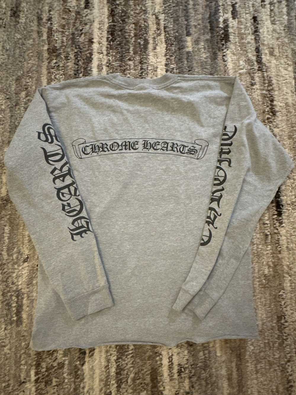 Chrome Hearts Vintage Grey Chrome Hearts Longslee… - image 3
