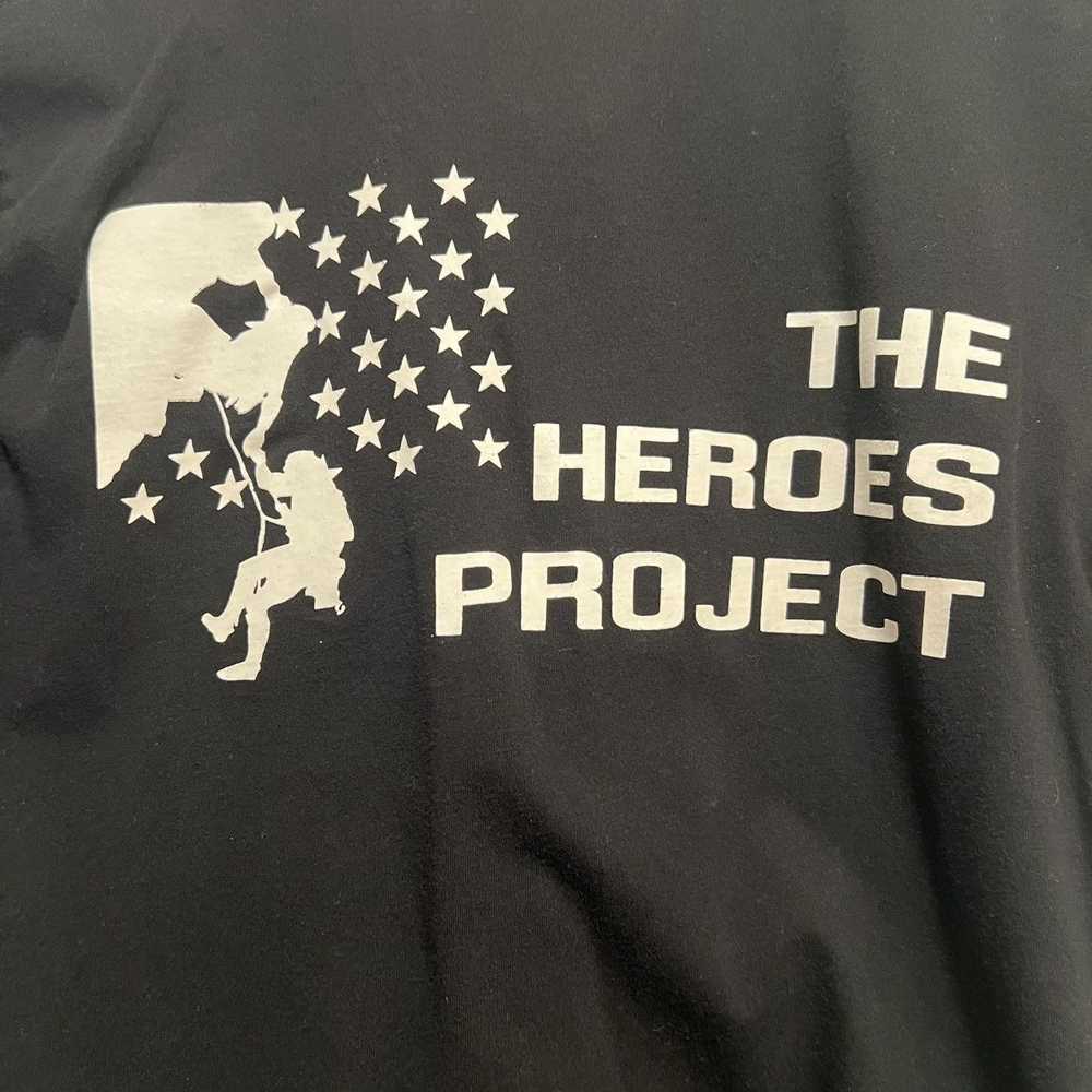 Chrome Hearts Chrome Hearts Heroes Project Tee Bl… - image 3