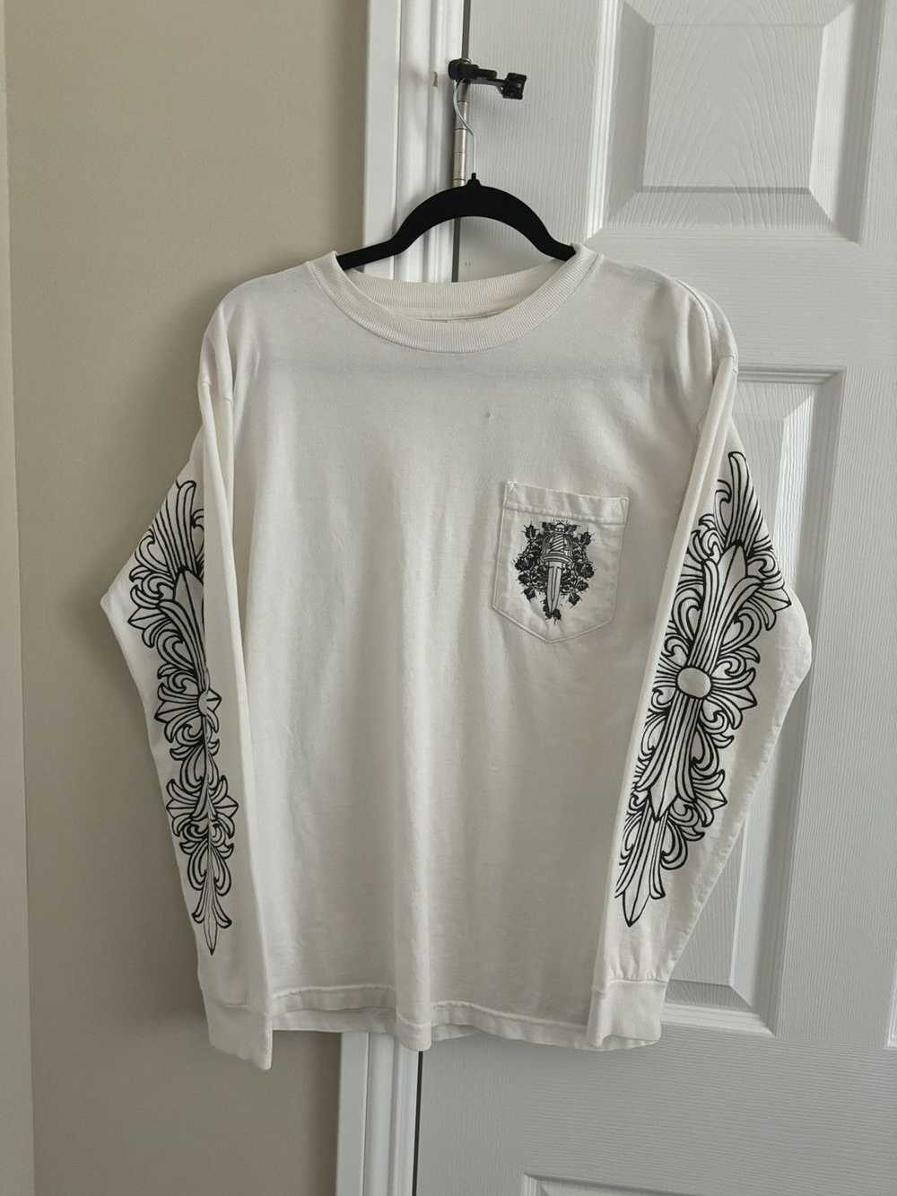 Chrome Hearts Vintage Chrome Hearts Dagger Longsl… - image 1