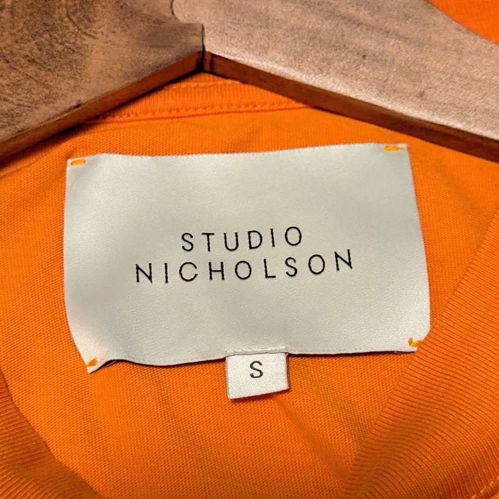STUDIO NICHOLSON Orange T-shirt Size S - image 3