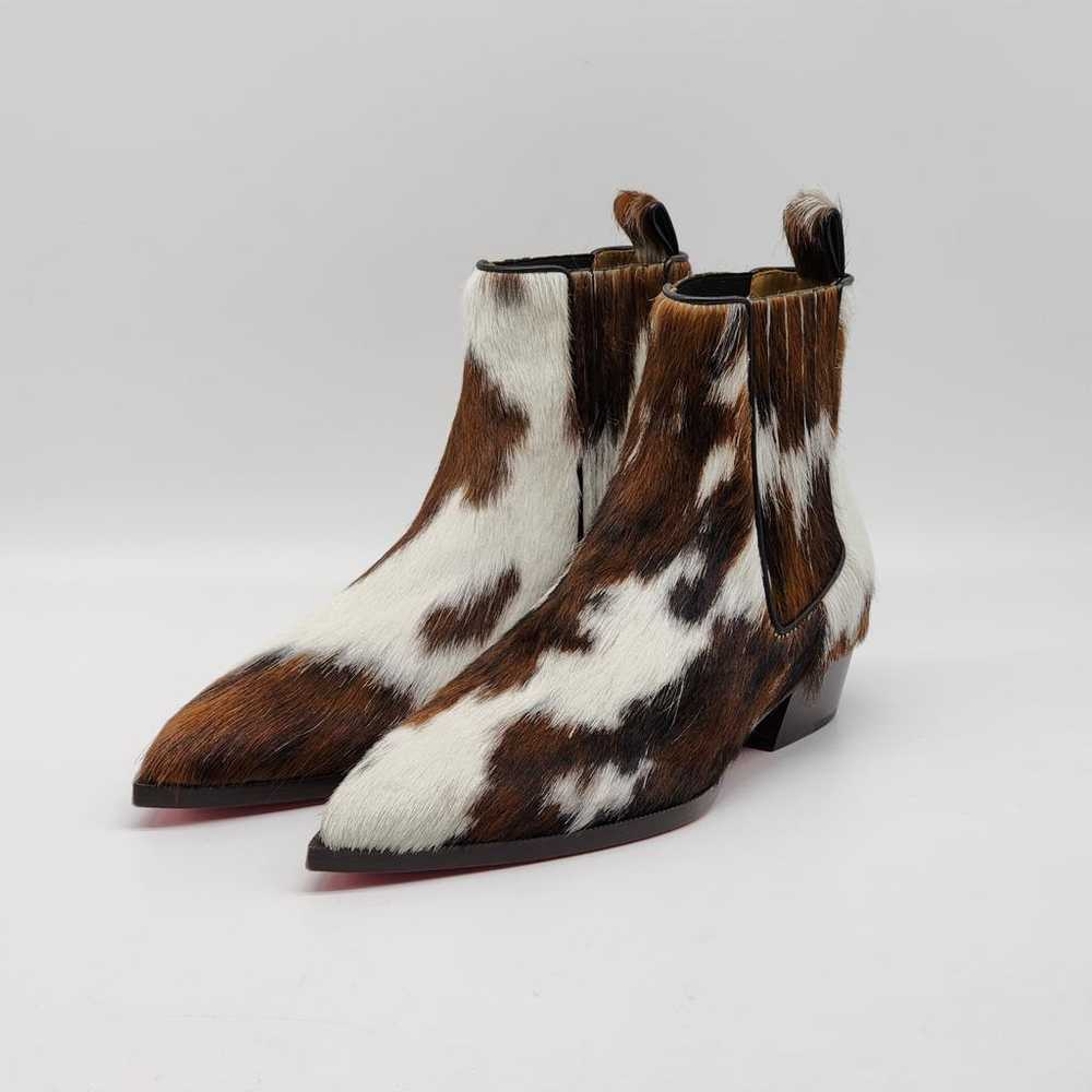 Christian Louboutin Leather boots - image 3