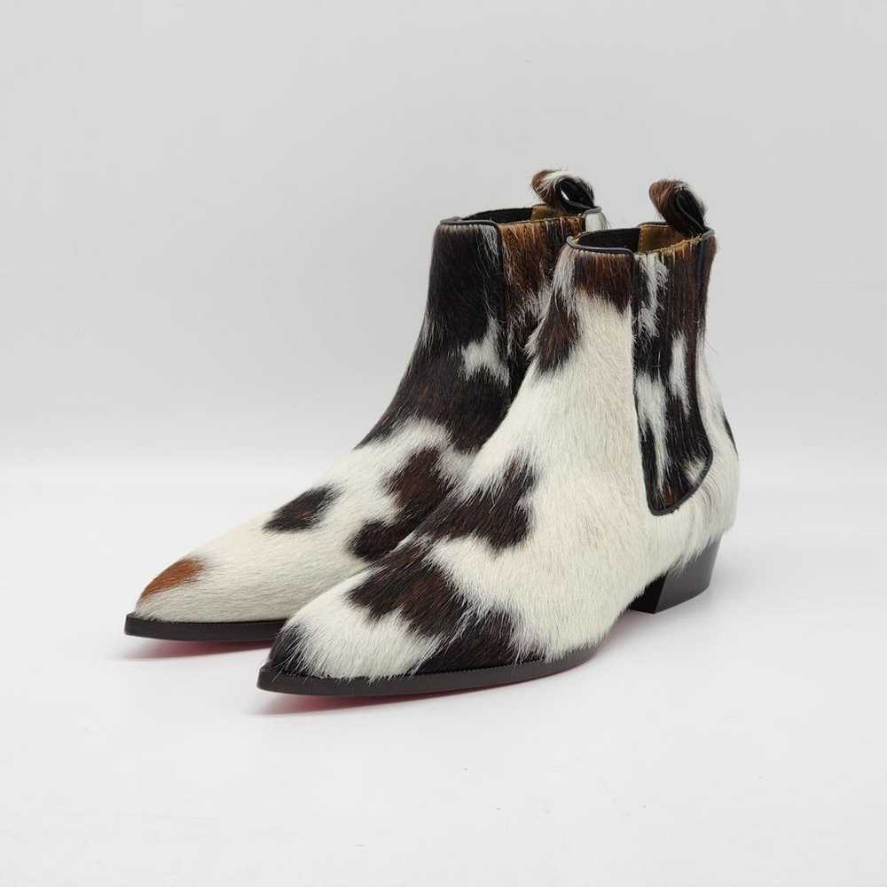 Christian Louboutin Leather boots - image 3
