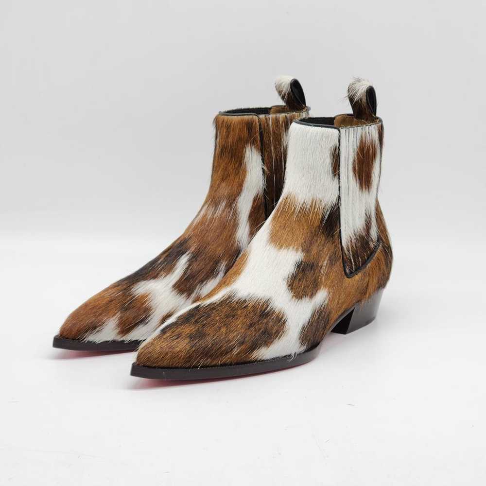 Christian Louboutin Leather boots - image 3