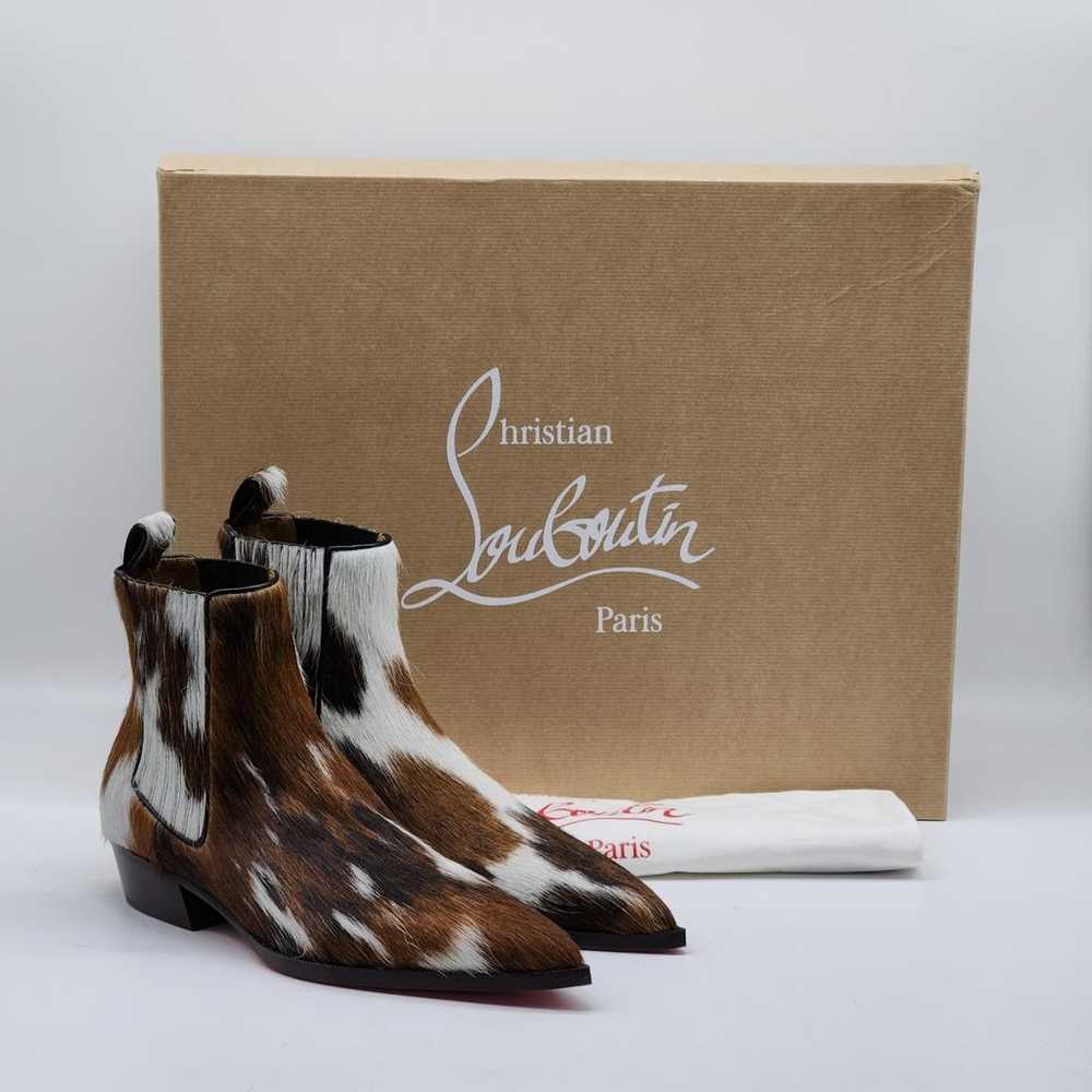 Christian Louboutin Leather boots - image 7