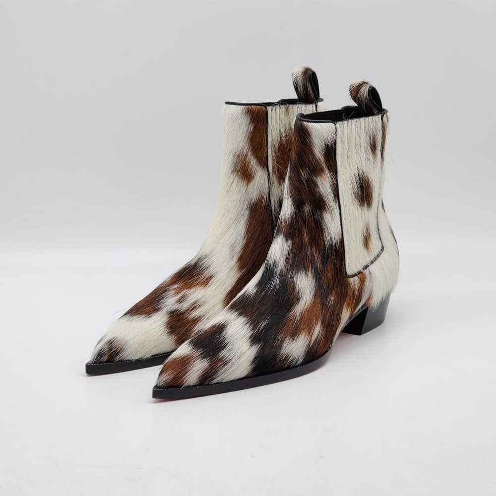 Christian Louboutin Leather ankle boots - image 3