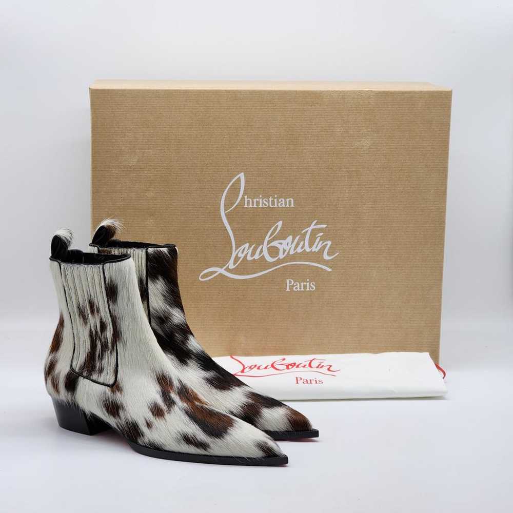 Christian Louboutin Leather ankle boots - image 8
