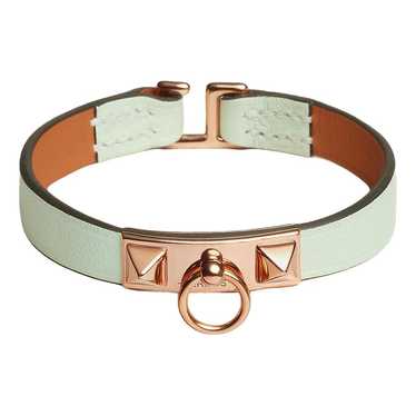 Hermès Rivale Mini leather bracelet - image 1