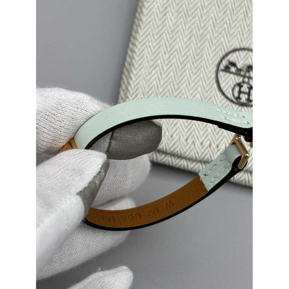 Hermès Rivale Mini leather bracelet - image 2