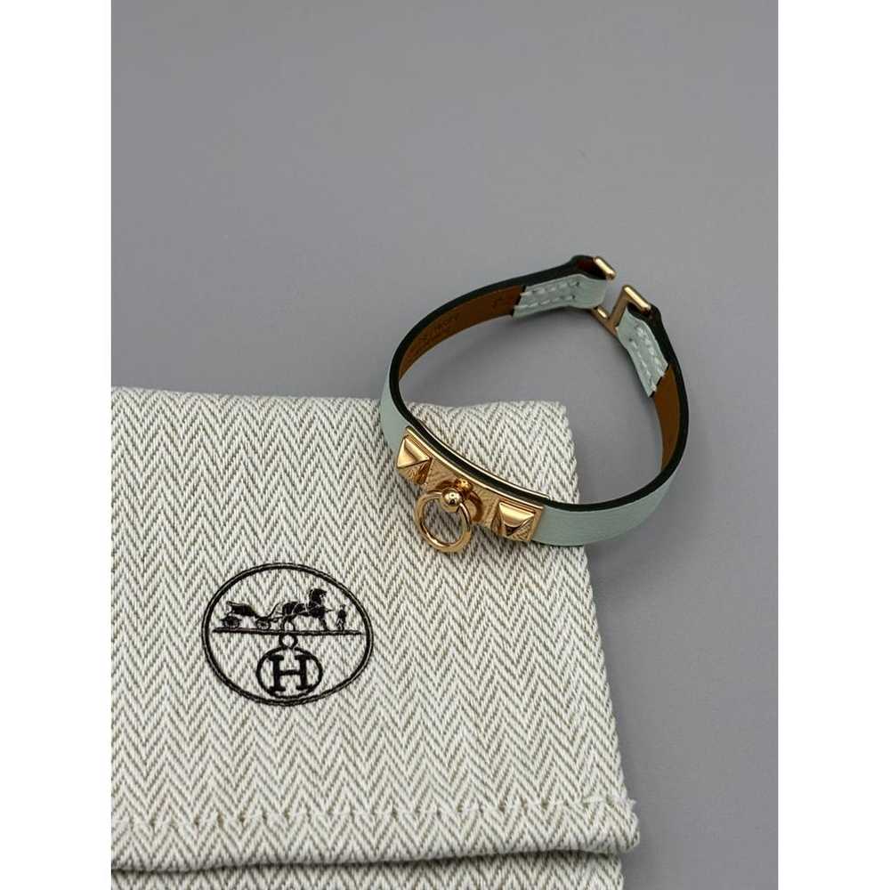 Hermès Rivale Mini leather bracelet - image 5