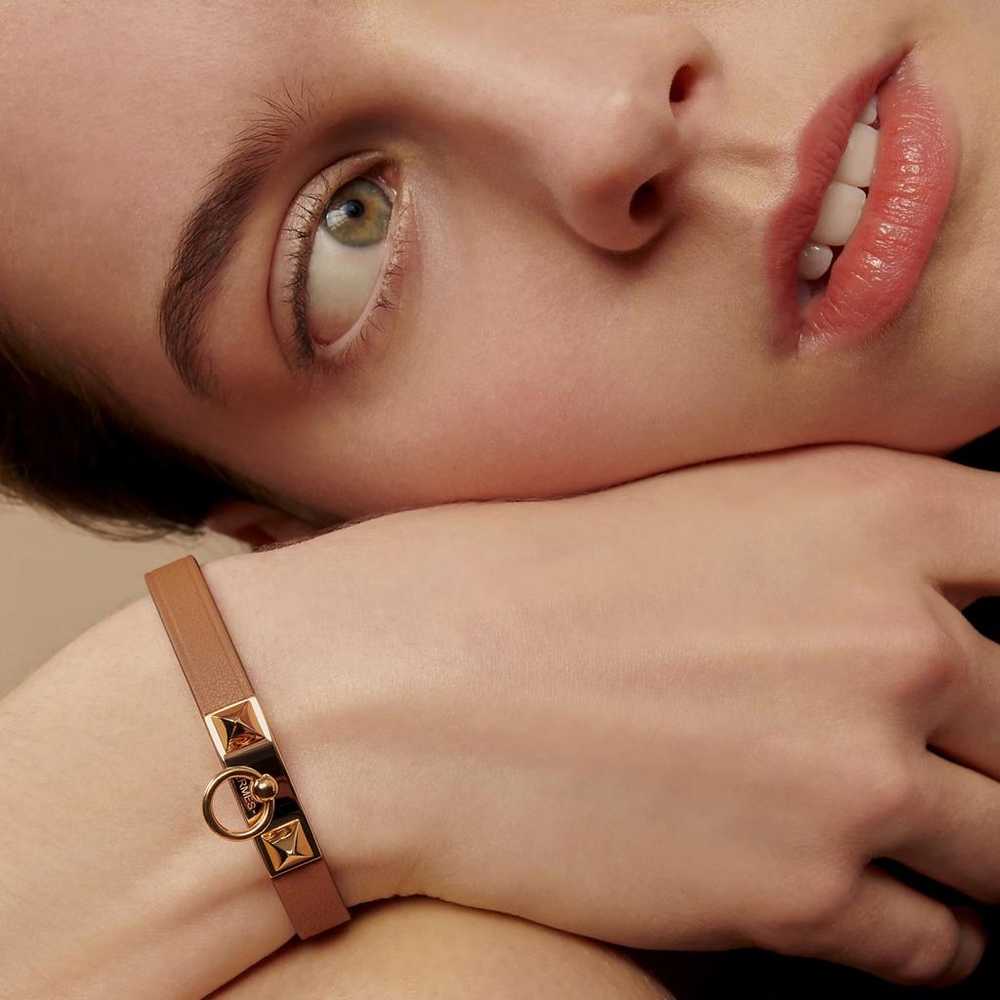 Hermès Rivale Mini leather bracelet - image 6