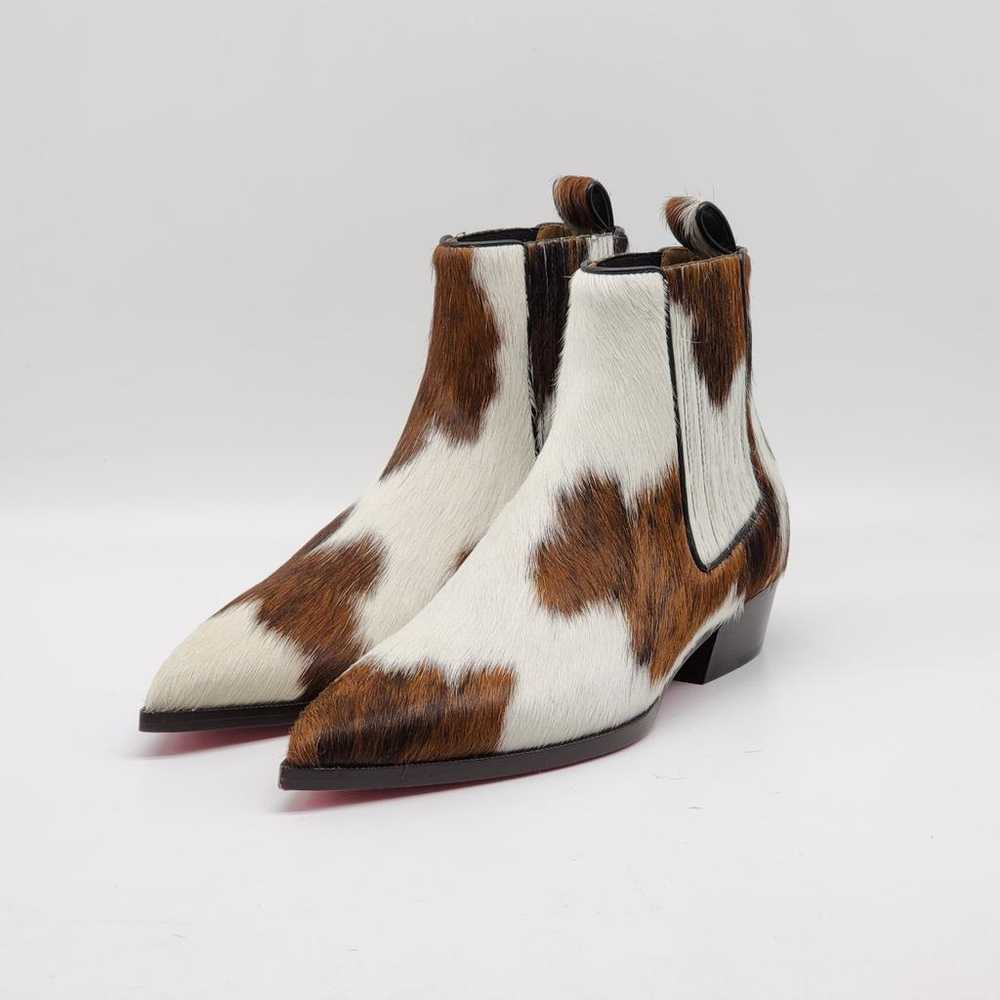 Christian Louboutin Leather boots - image 3