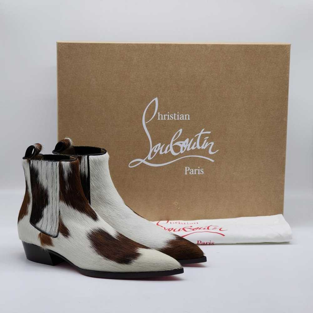 Christian Louboutin Leather boots - image 7