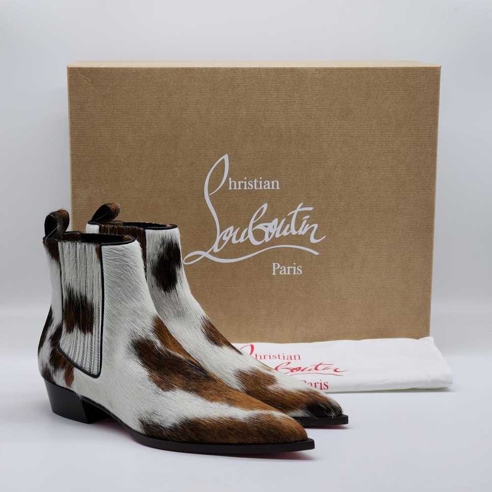 Christian Louboutin Leather boots - image 7