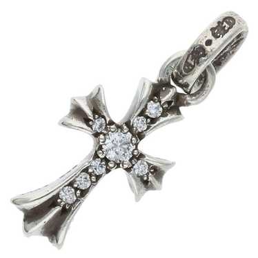 アクセサリー Chrome Hearts TinyFat Cross Pave Diamond Chrome Hearts Tiny Fat Cross Pendasnt Top Pave Diamond