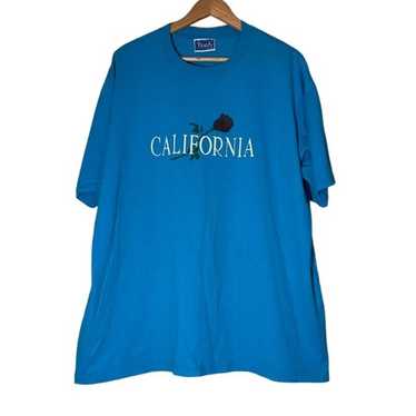 Vintage Winnie The Pooh Blue California T Shirt - image 1
