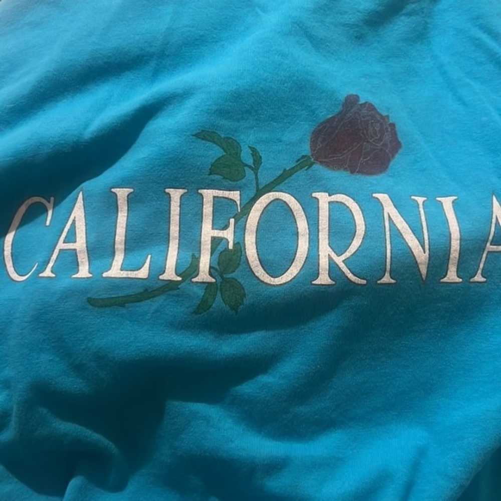 Vintage Winnie The Pooh Blue California T Shirt - image 6
