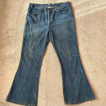 70s Levi´s 684 ビッグベル 66後期 ボタン裏8 W34