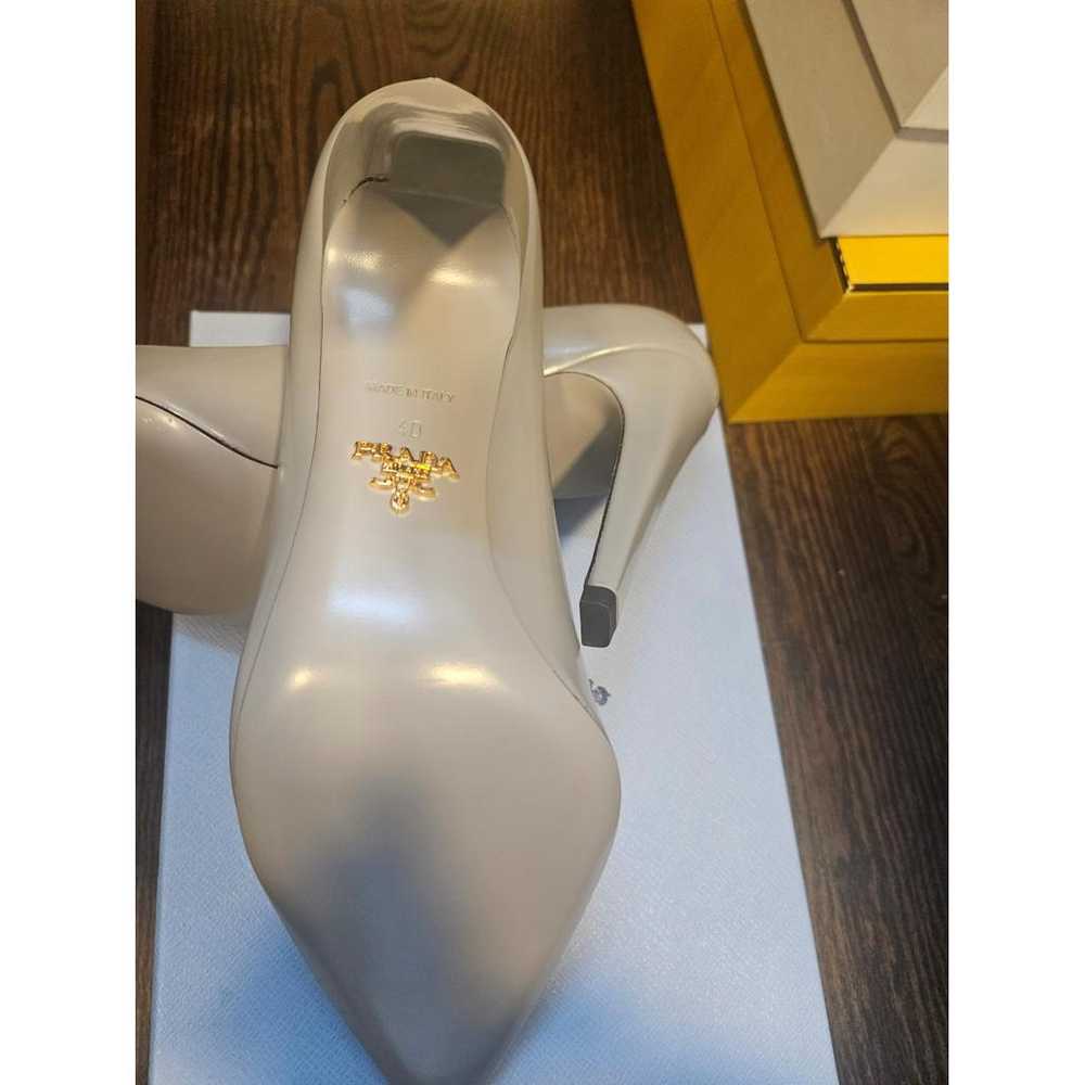 Prada Leather heels - image 4