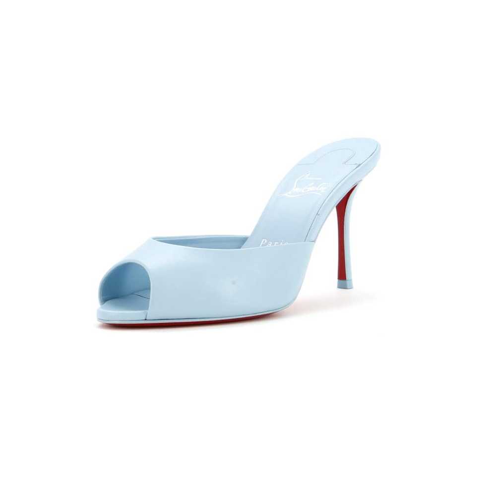 Christian Louboutin Leather sandal - image 1