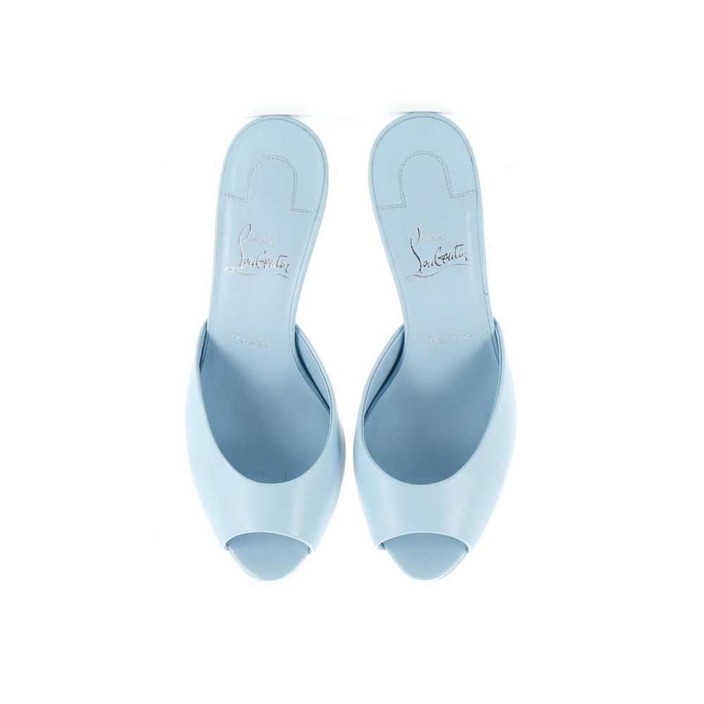 Christian Louboutin Leather sandal - image 2