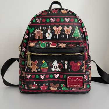 Loungefly Disney Parks Christmas Mini Backpack - image 1