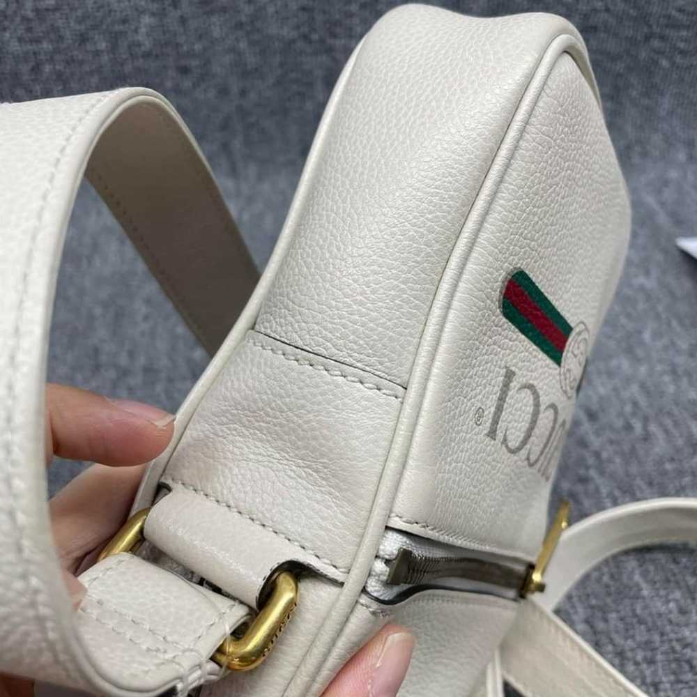 100% Authentic Gucci GG Leather Crossbody Bag - image 4