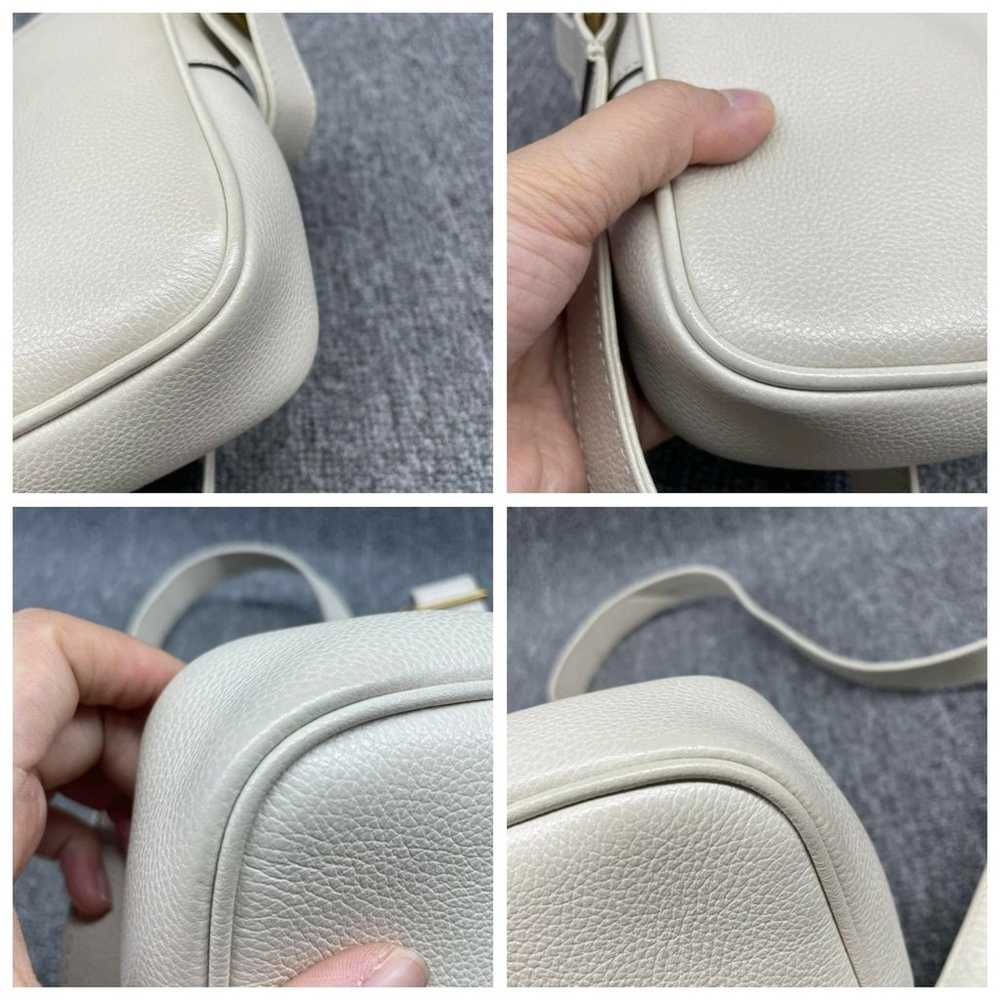 100% Authentic Gucci GG Leather Crossbody Bag - image 9