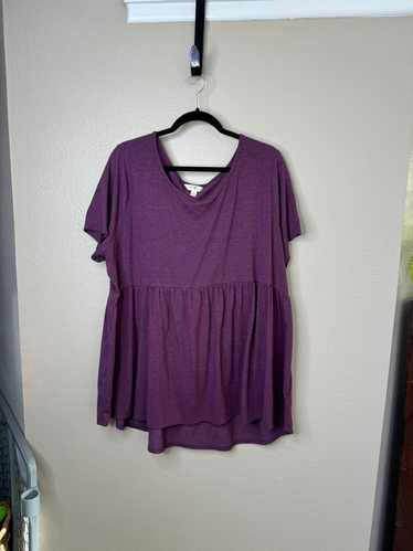 Other Terra & Sky Women's Purple Blouse