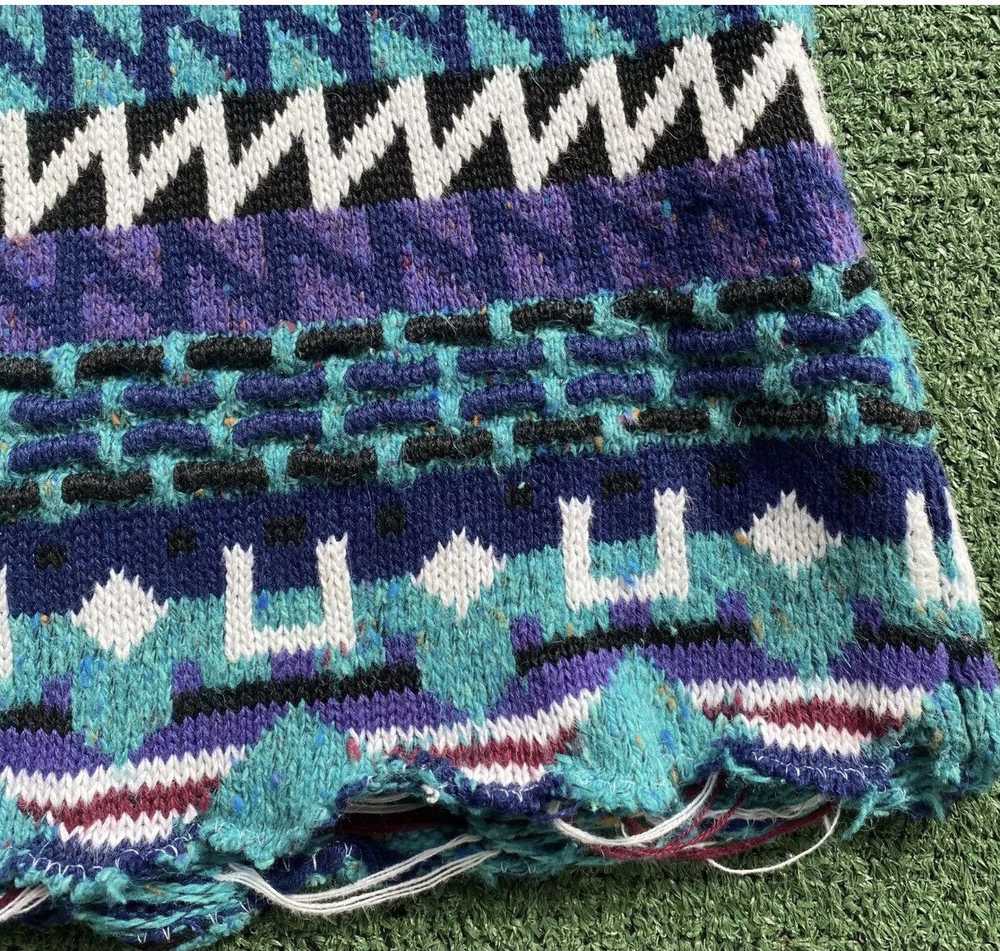 Handmade Up Cycled Colorful Pattern One Of A Kind… - image 5