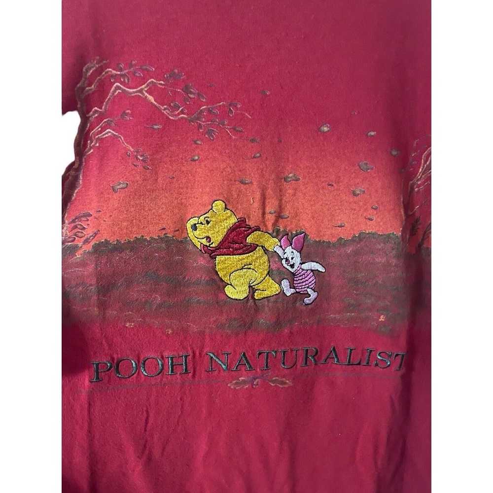 Vintage Disney Winnie the Pooh t shirt naturalist… - image 2