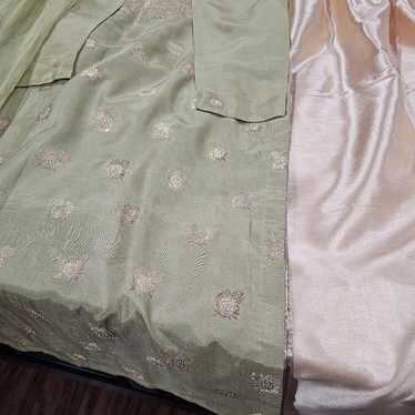 Indian pakistani tradition designer shalwar kameez - image 1