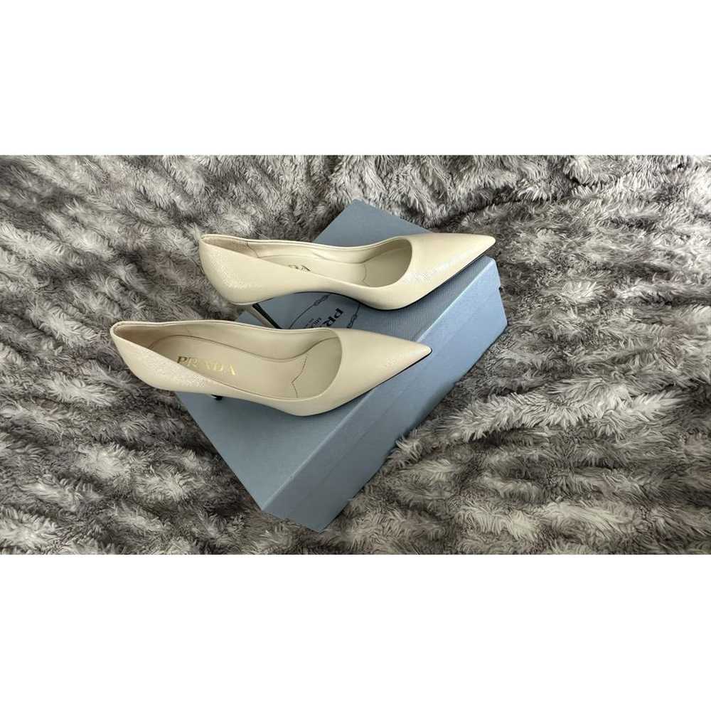 Prada Leather heels - image 3
