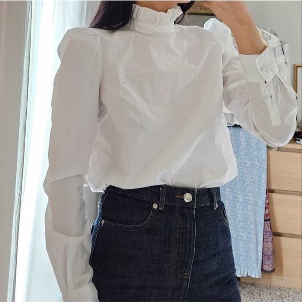 Frame mockneck shirt blouse - image 1