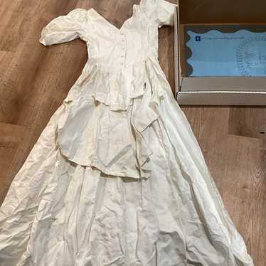 Vintage laura ashley white wedding dress - Gem