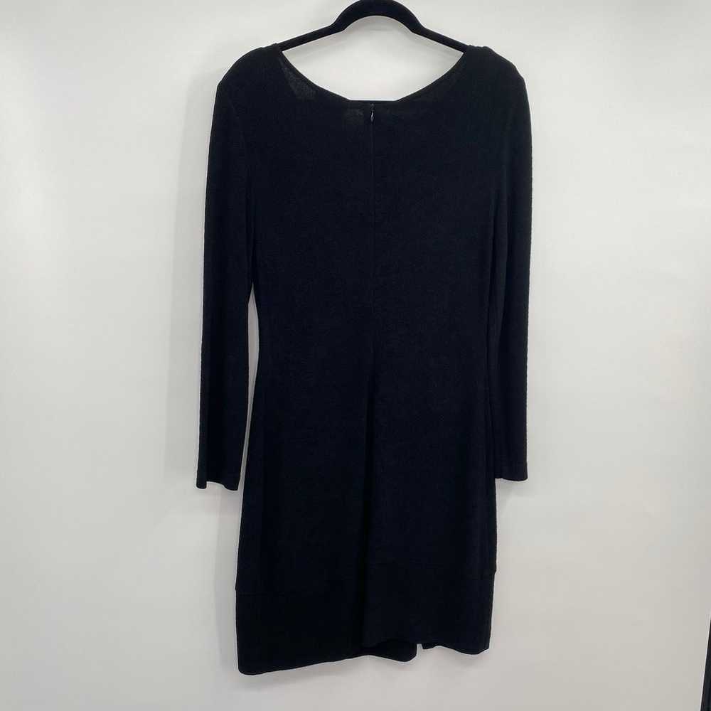 Vintage Joseph Ribkoff Black Dress Long Sleeve Cu… - image 4