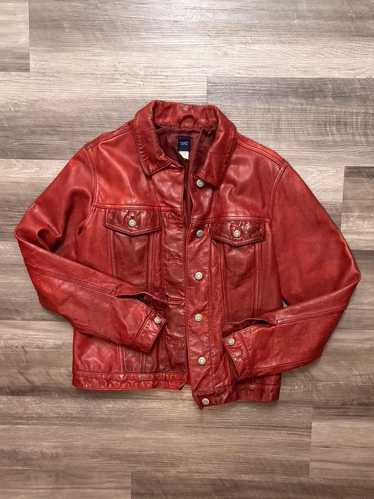 Gap leather jacket mens - Gem
