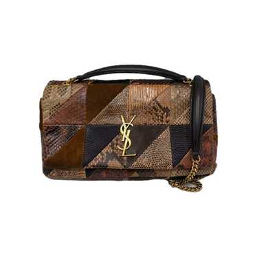 Saint Laurent Jamie Medium YSL Python Patchwork S… - image 1