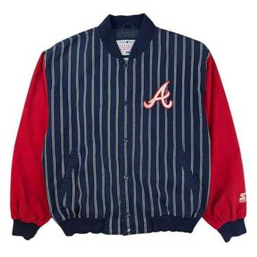 Starter Vintage Atlanta Braves Starter Pinstripe … - image 1