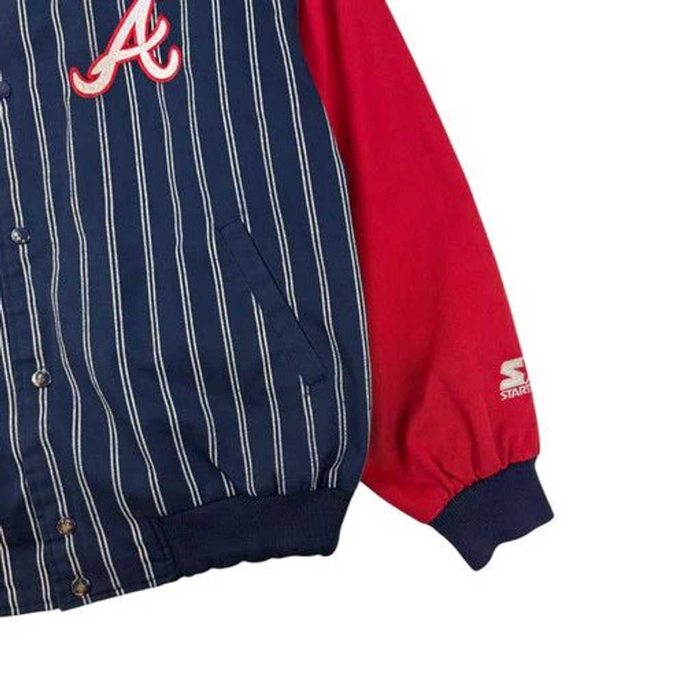 Starter Vintage Atlanta Braves Starter Pinstripe … - image 4