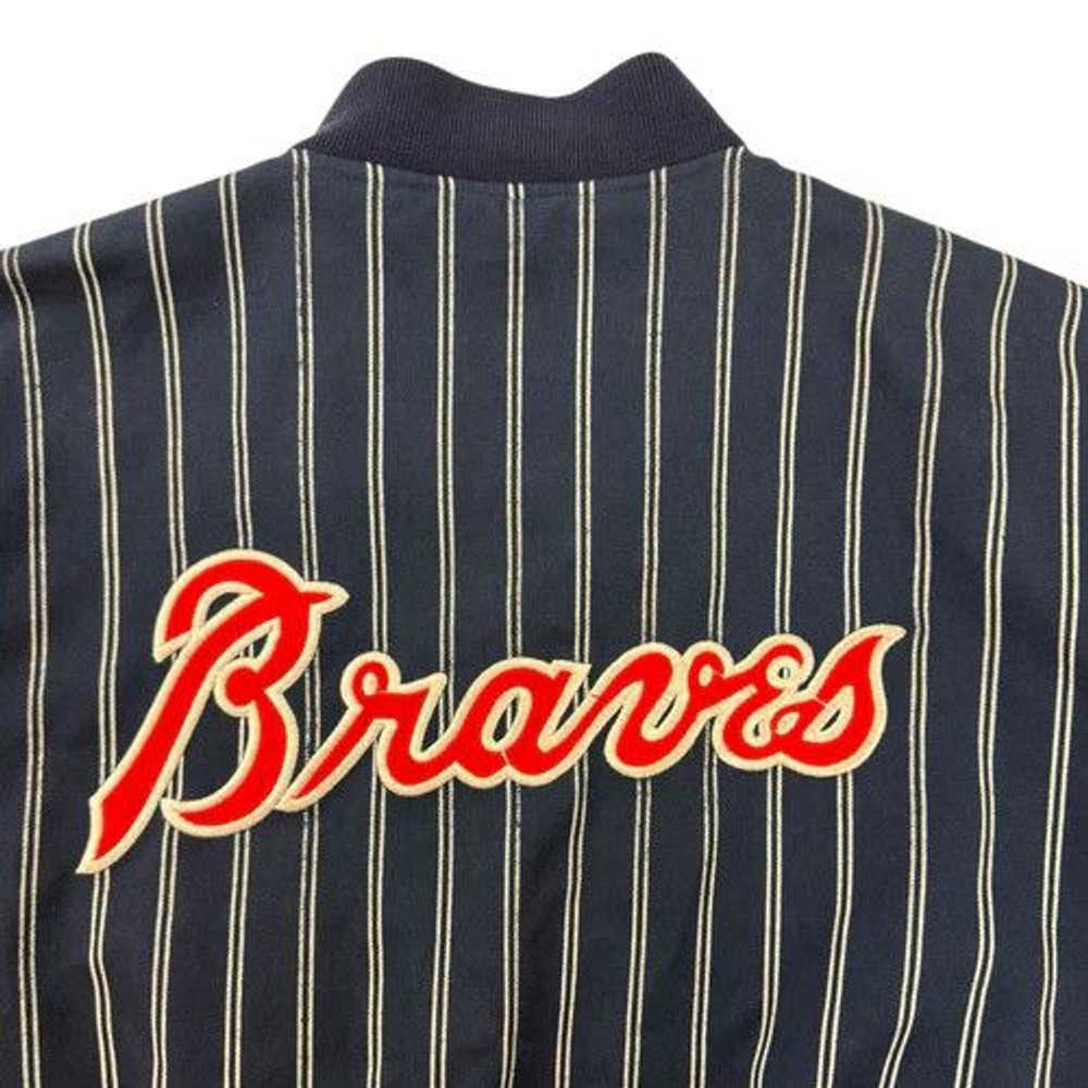 Starter Vintage Atlanta Braves Starter Pinstripe … - image 7