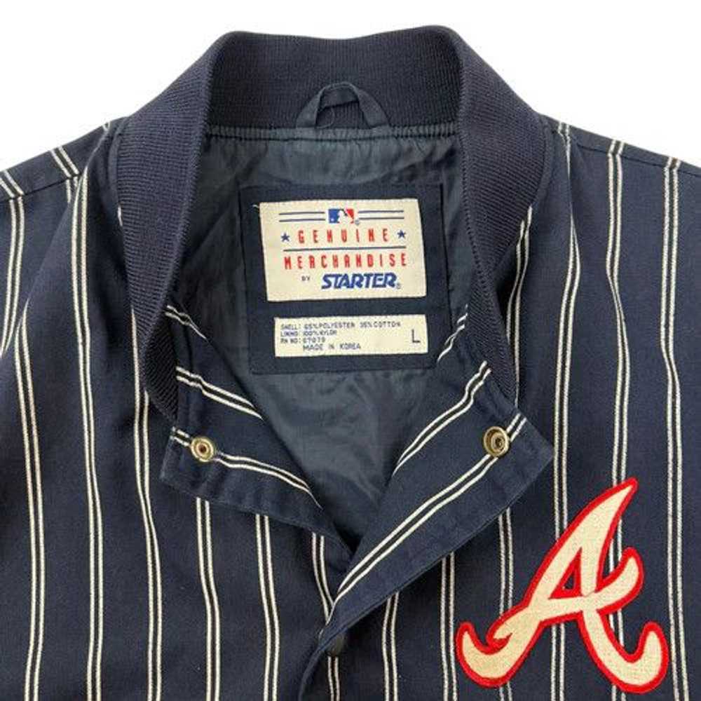 Starter Vintage Atlanta Braves Starter Pinstripe … - image 8