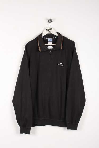 90's Adidas 1/4 Zip Sweatshirt XL