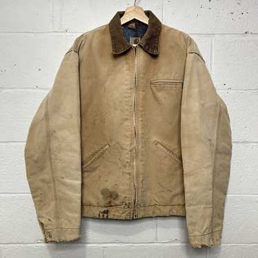 fade 70s Carhartt　vintage  jacket カーハート Vintage Carhartt Faded Thrashed Hooded Distress Work Jacket