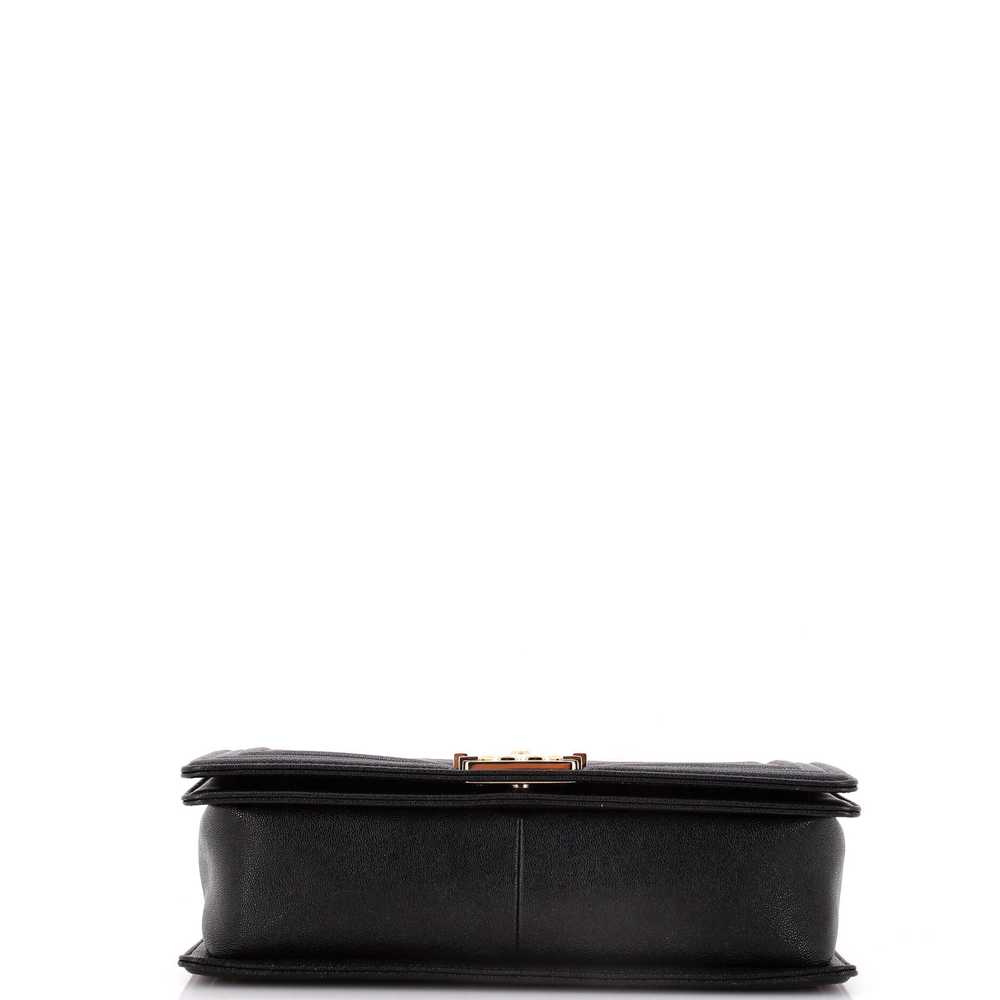 CHANEL Boy Flap Bag Chevron Caviar New Medium - image 5