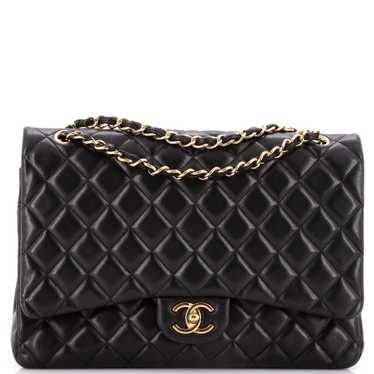 CHANEL Classic Double Flap Bag Quilted Lambskin M… - image 1
