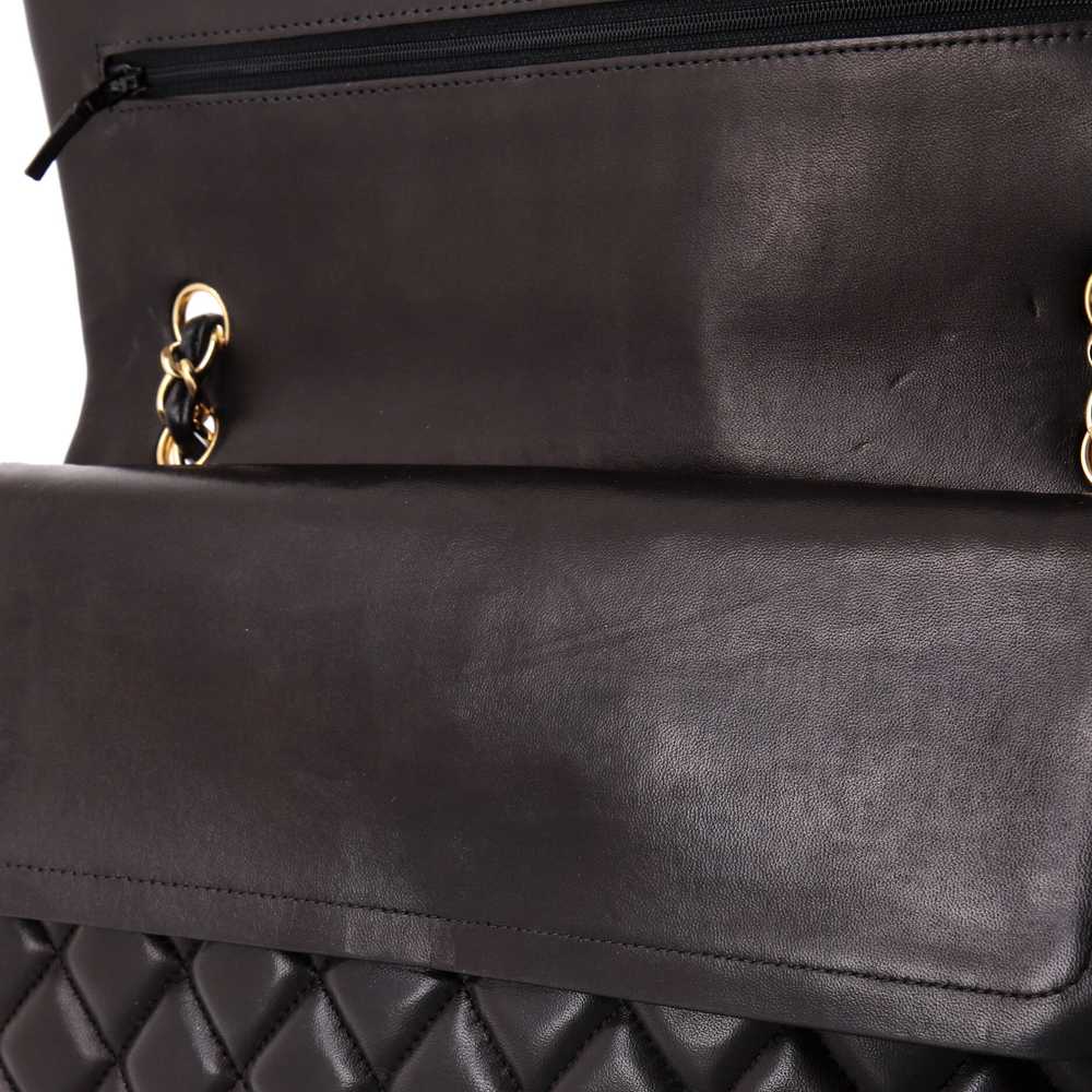 CHANEL Classic Double Flap Bag Quilted Lambskin M… - image 7