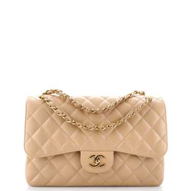 CHANEL Classic Double Flap Bag Quilted Caviar Jum… - image 1